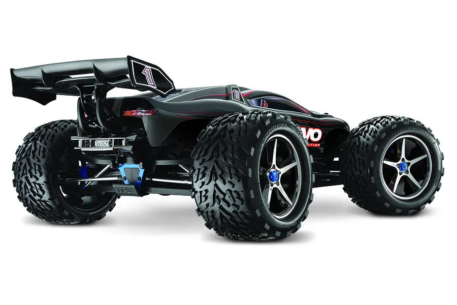 Traxxas E-Revo RC Truck Electric Brushless 4WD 1/10 Scale RTR with ID &amp;amp; TSM image 14227