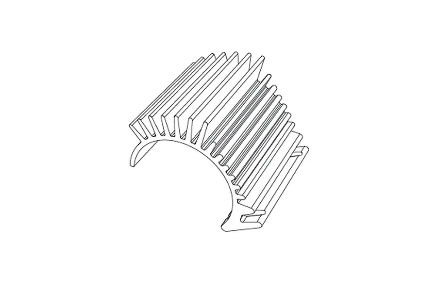 MJX RC Aluminium Heat Sink image 142263