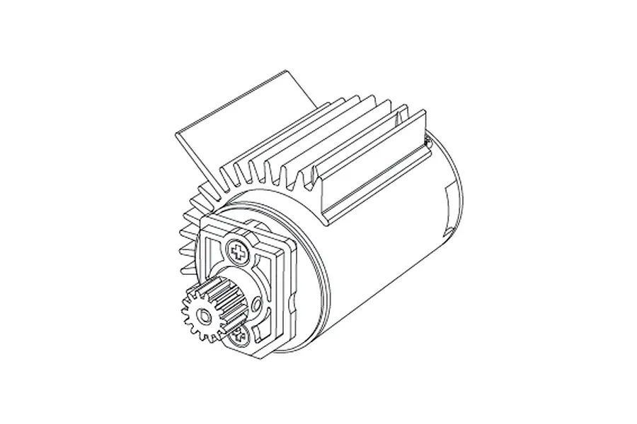 MJX RC Motor Assembly image 142291
