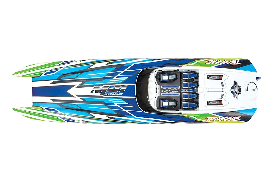 Traxxas DCB M41 Widebody 40&amp;quot; RC Speed Boat Brushless Catamaran RTR image 14237