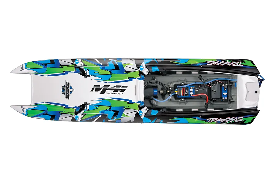 Traxxas DCB M41 Widebody 40&amp;quot; RC Speed Boat Brushless Catamaran RTR image 14238