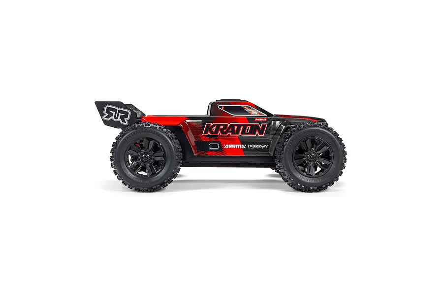ARRMA Mini Kraton 3S BLX 4X4 RC Speed Monster Truck Electric Brushless 4WD 1/16 Scale RTR - Red image 142534
