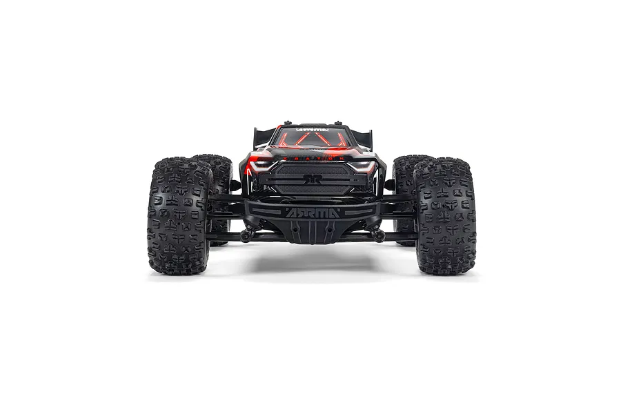 ARRMA Mini Kraton 3S BLX 4X4 RC Speed Monster Truck Electric Brushless 4WD 1/16 Scale RTR - Red image 142535