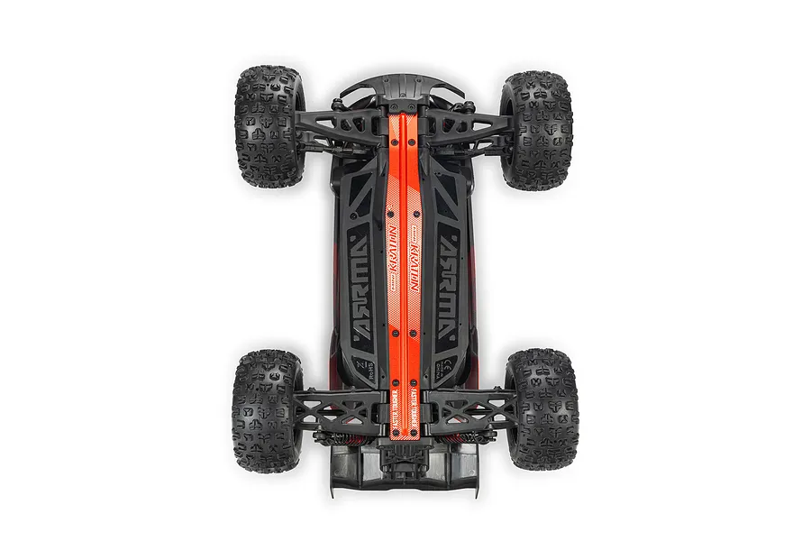 ARRMA Mini Kraton 3S BLX 4X4 RC Speed Monster Truck Electric Brushless 4WD 1/16 Scale RTR - Red image 142538