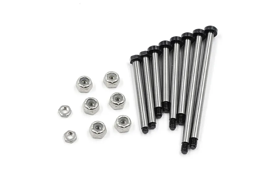 Yeah Racing 1/10 4WD Steel Suspension Arm Pin Set image 142588