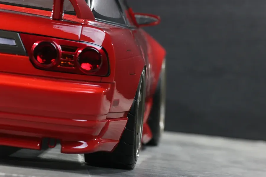 Pandora RC 1/10 Nissan RPS13 180SX Kouki Unpainted Body Shell - Clear image 9