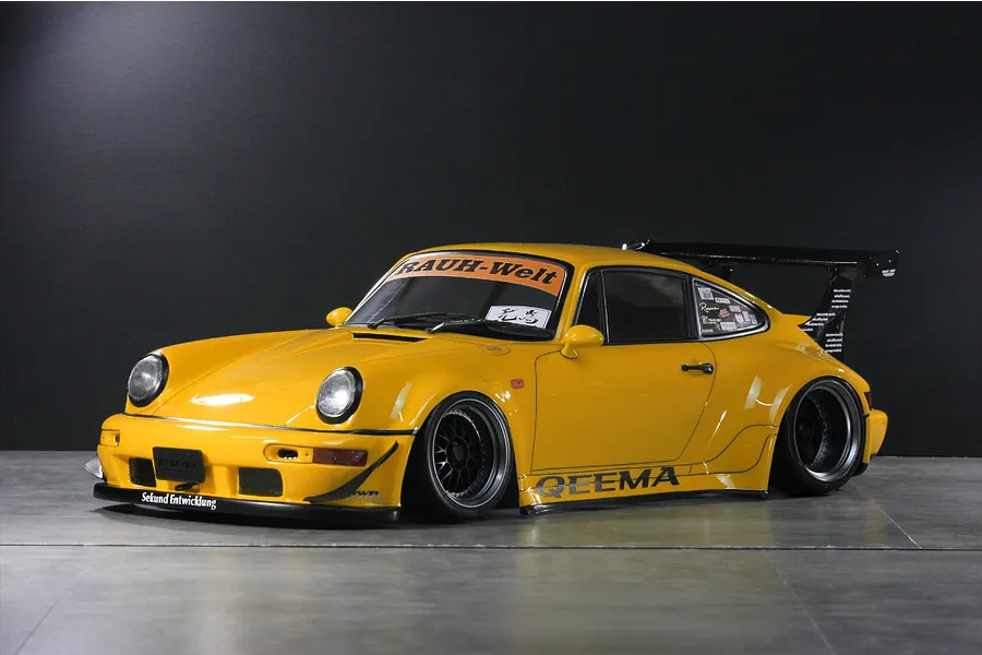 Pandora RC 1/10 Porsche 964 RWB Unpainted Body Shell - Clear image 142621