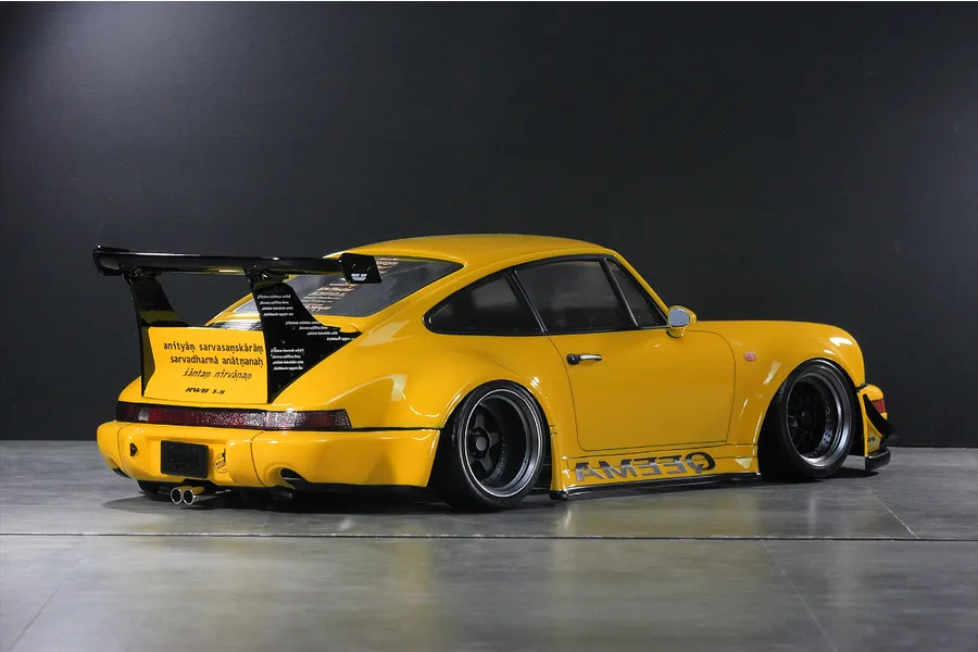 Pandora RC 1/10 Porsche 964 RWB Unpainted Body Shell - Clear image 142622