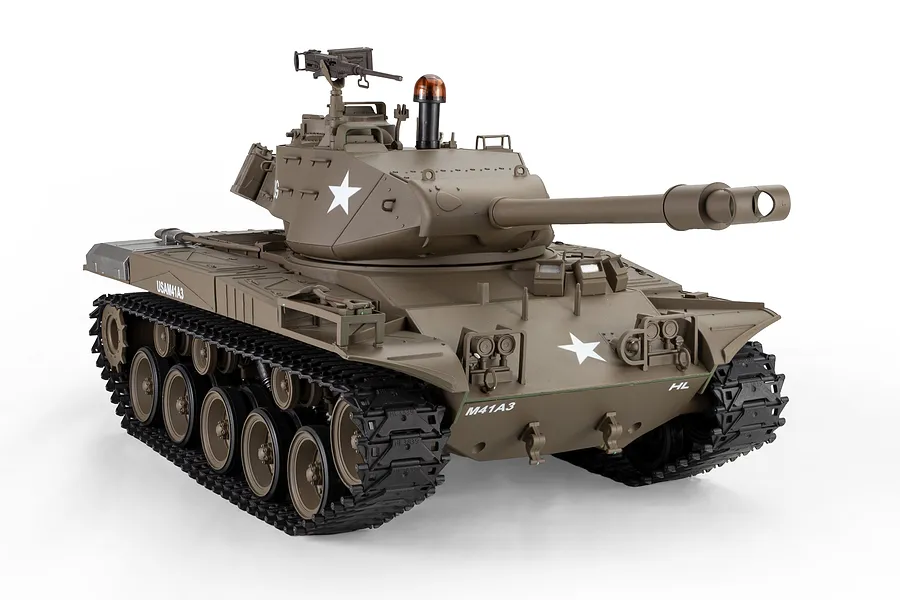 Heng Long USA M41 Walker Bulldog RC Tank Electric Tracked 1/16 Scale RTR image 142708