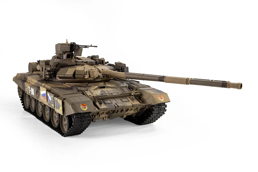 Heng Long Russian T-90 RC Tank Electric Tracked 1/16 Scale RTR image 142717