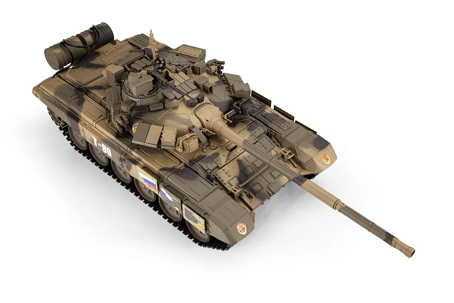 Heng Long Russian T-90 RC Tank Electric Tracked 1/16 Scale RTR image 142718