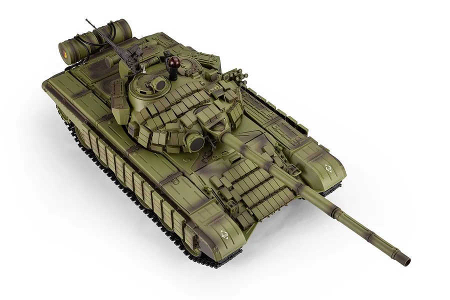 Heng Long Russian T-72 RTR RC Tank Electric Tracked 1/16 Scale RTR image 142724