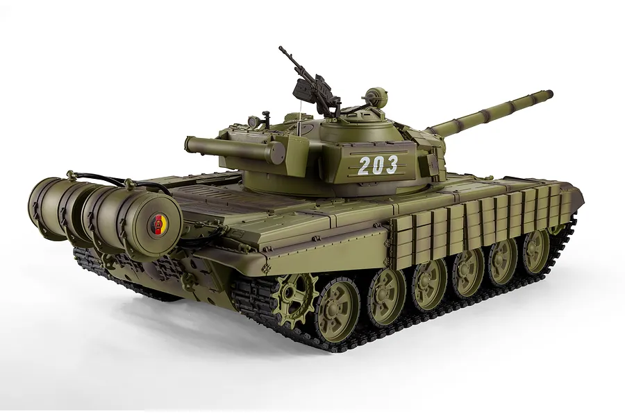 Heng Long Russian T-72 RTR RC Tank Electric Tracked 1/16 Scale RTR image 142726