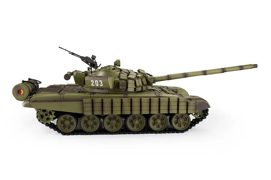 Heng Long Russian T-72 RTR RC Tank Electric Tracked 1/16 Scale RTR image 142727