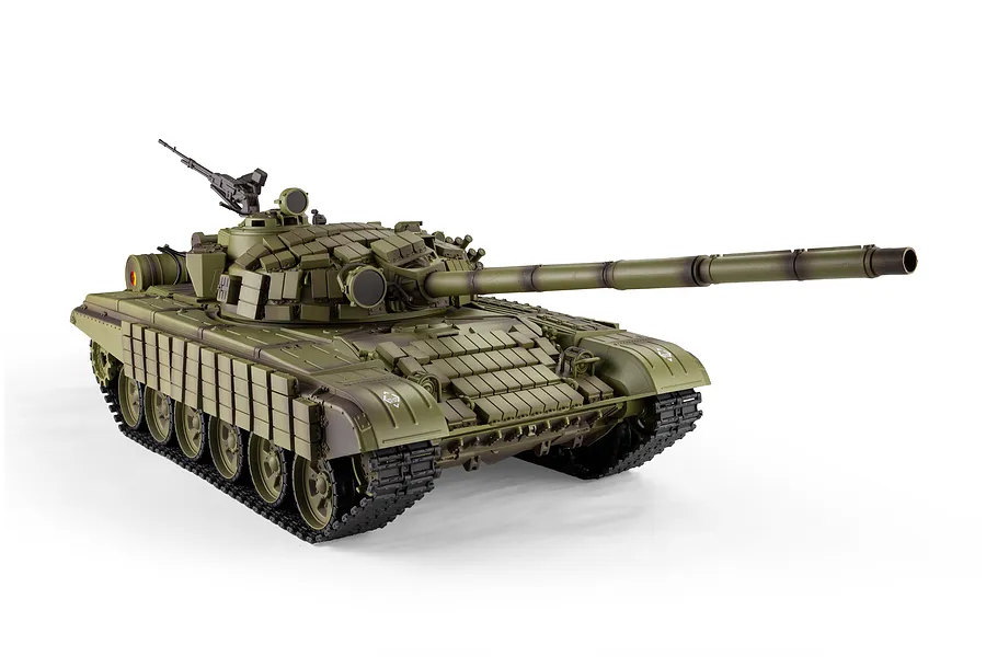 Heng Long Russian T-72 RTR RC Tank Electric Tracked 1/16 Scale RTR image 142728