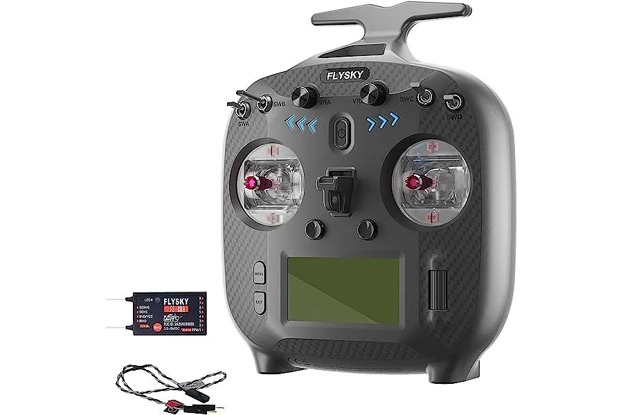 FlySky ST8 2.4GHz 10ch ANT Transmitter with SR8 8ch Receiver image 142788