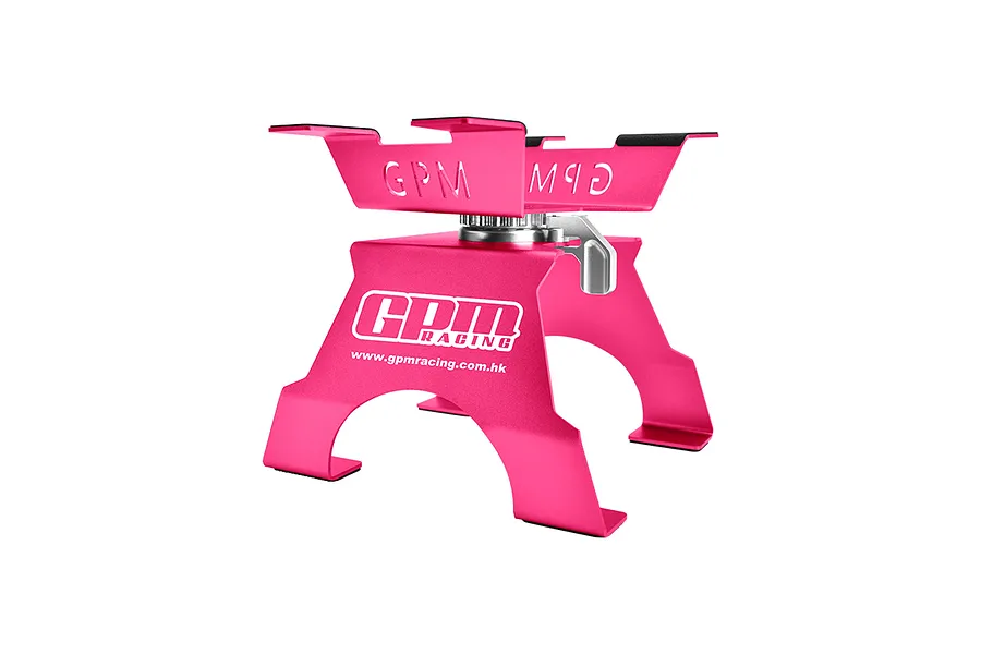 GPM Aluminium Large RC Car/Truck Stand - Pink image 142815