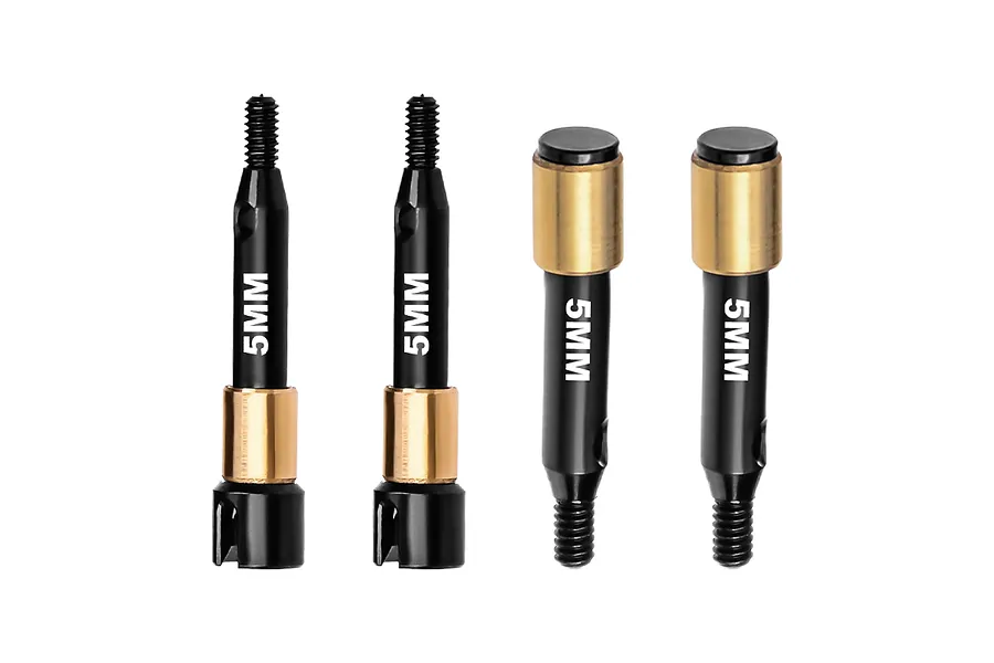 GPM Carbon Steel (+5mm) Front and Rear Driveshafts 4Pcs image 1