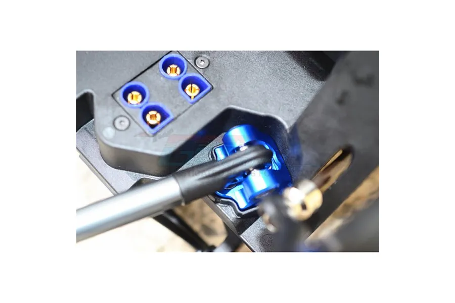 GPM Aluminium Rear Upper Suspension Link Mounts 2Pcs - Orange image 3