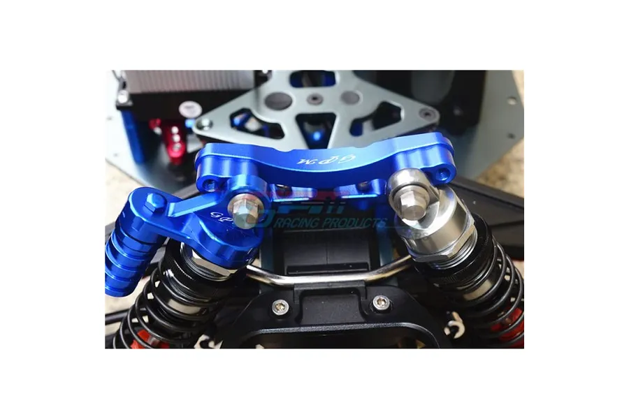 GPM Aluminium Front Shock Tower - Red image 3