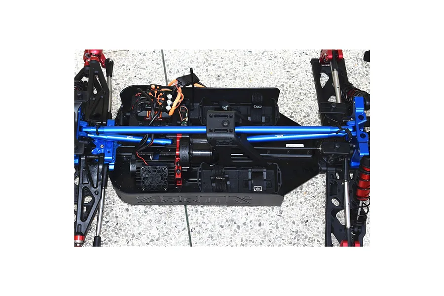 GPM Aluminium Rear Chassis Brace Bar - Green image 2