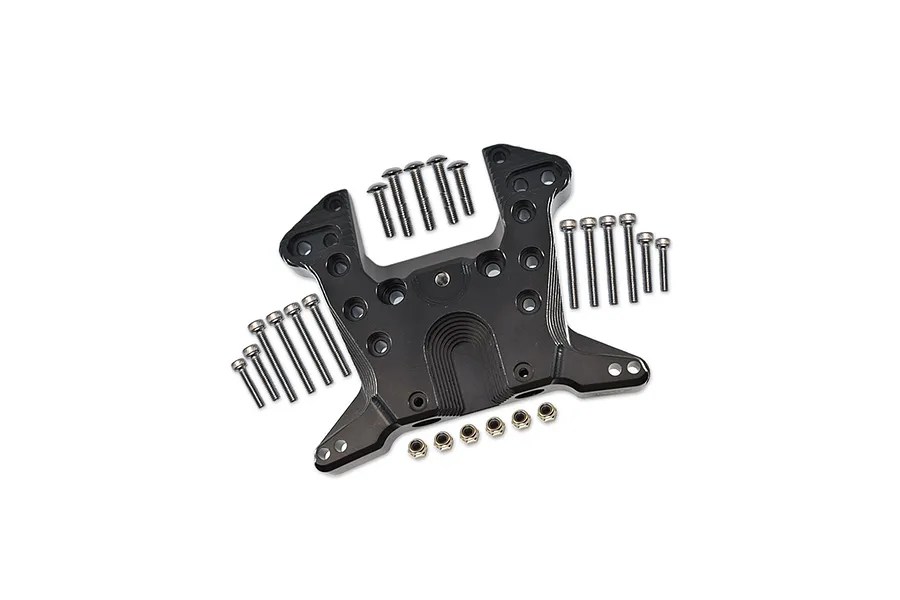 GPM Aluminium Rear Shock Tower with Hardware - Black image 142892