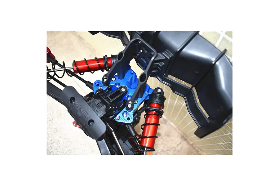GPM Aluminium Rear Shock Tower with Hardware - Black image 142894