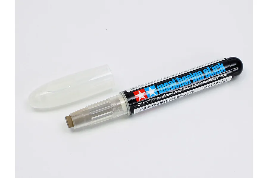 Tamiya Modelers Light Earth Weathering Stick (Water-Based) image 142908