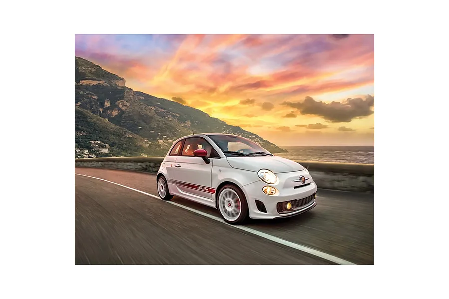 Italeri 1/24 FIAT 500 Abarth (2008) Scaled Plastic Model Kit image 2