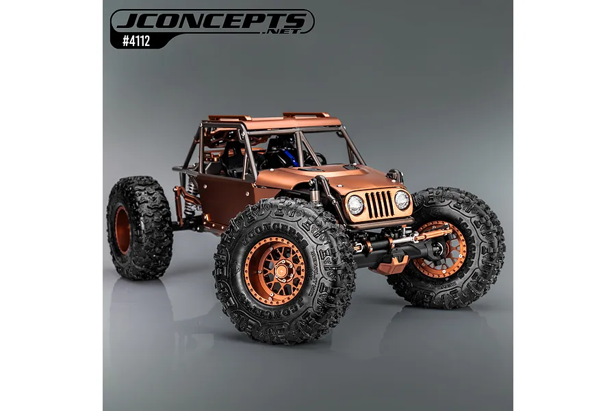 JConcepts 2.2&amp;quot; Megalithic Sticky (Green Compound) Crawler Tyres with Foam Inserts 2Pcs image 142995