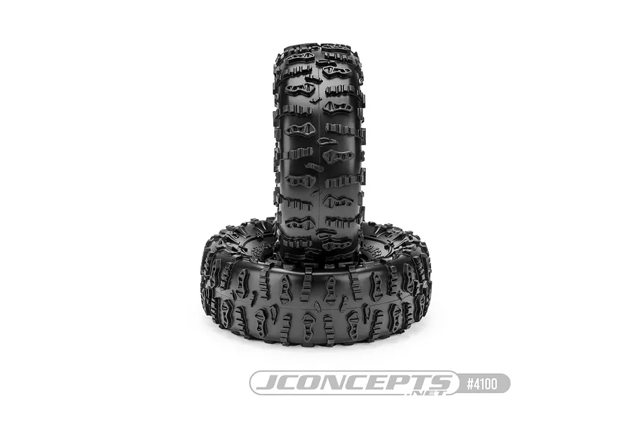JConcepts 2.2&amp;quot; Ruptures Super Soft (Green Compound) Crawler Tyres with Foam Inserts 2Pcs image 142999