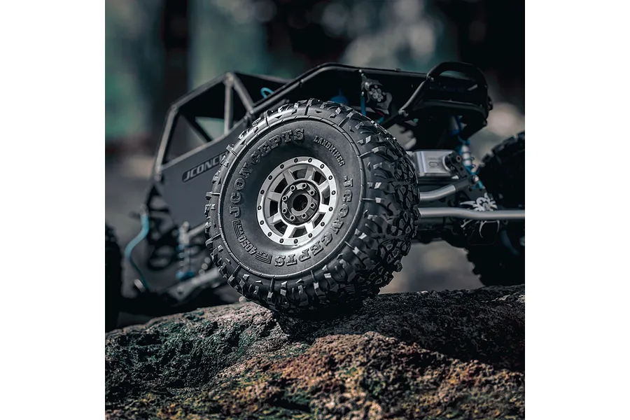 JConcepts 2.2&amp;quot; Landmines Super Soft (Green Compound) Crawler Tyres with Foam Inserts 2Pcs image 143003