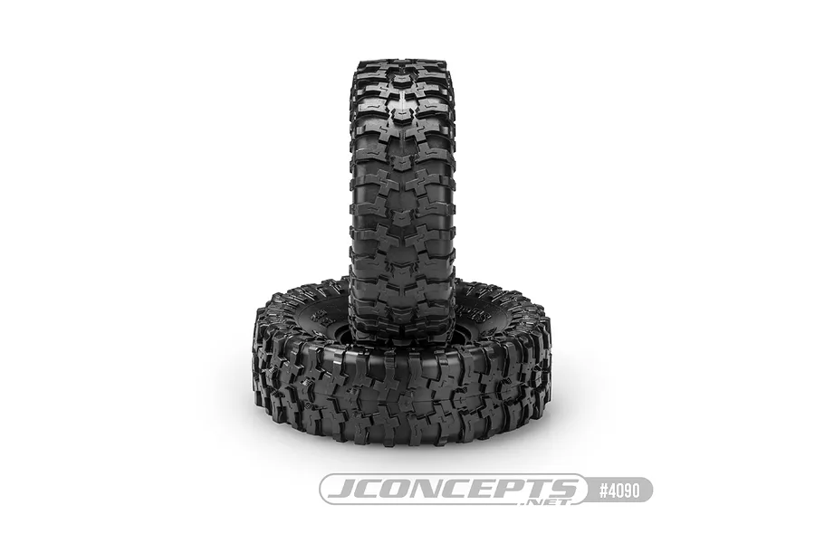 JConcepts 2.2&amp;quot; Tusk XL Super Soft (Green Compound) Crawler Tyres with Foam Inserts 2Pcs image 143006