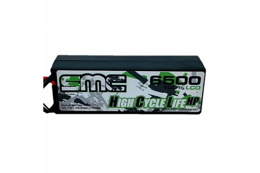 SMC HCL-HP 11.1V 6500mAh 150C 3S Hard Case LiPo Battery image 143017