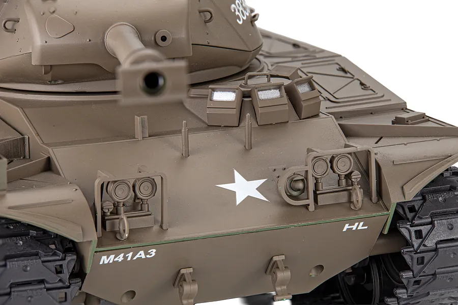 Heng Long USA M41 Walker Bulldog RC Tank Electric Tracked 1/16 Scale RTR image 143027