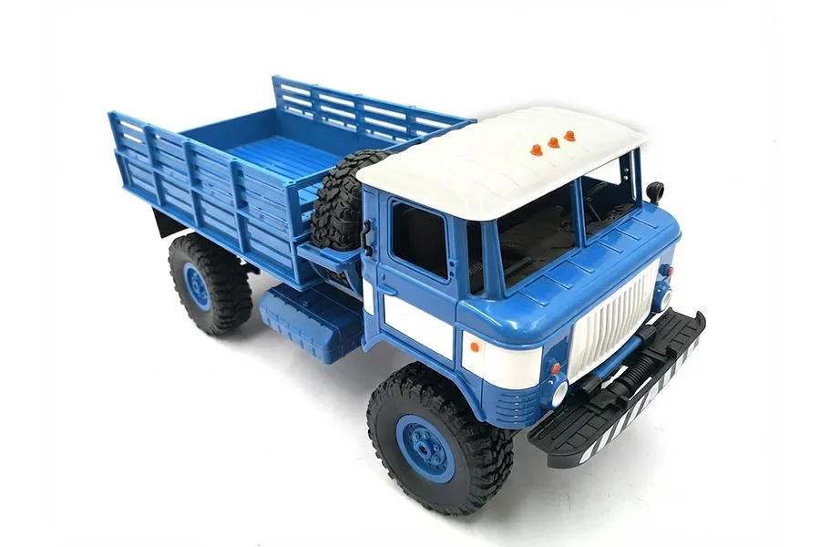 WPL B24 RC Military Truck Electric 4WD 1/16 Scale RTR - Blue image 143045