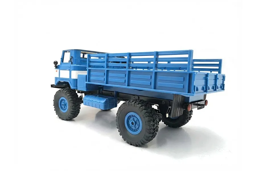 WPL B24 RC Military Truck Electric 4WD 1/16 Scale RTR - Blue image 143059