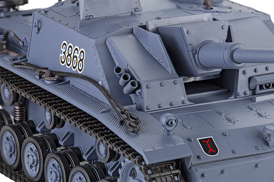 Heng Long German StuG III Ausf. &amp;quot;Sturmgeschütz&amp;quot; (F8 Type) RC Tank Electric Tracked 1/16 Scale RTR image 143061