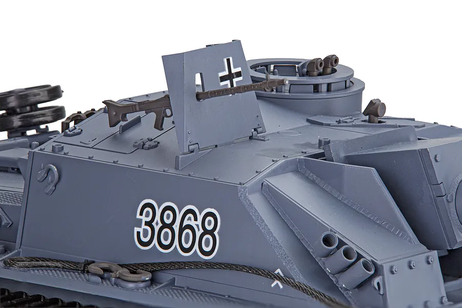 Heng Long German StuG III Ausf. &amp;quot;Sturmgeschütz&amp;quot; (F8 Type) RC Tank Electric Tracked 1/16 Scale RTR image 143064