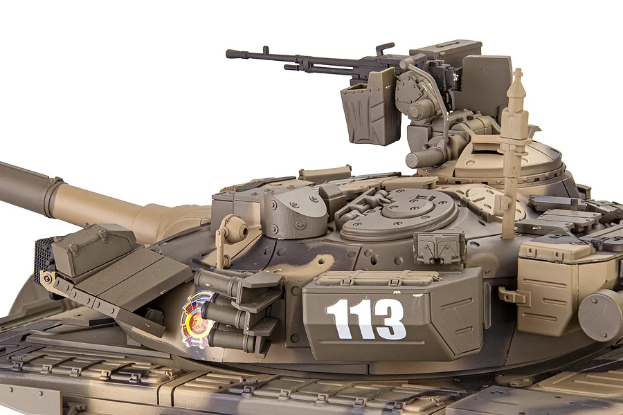 Heng Long Russian T-90 RC Tank Electric Tracked 1/16 Scale RTR image 143080