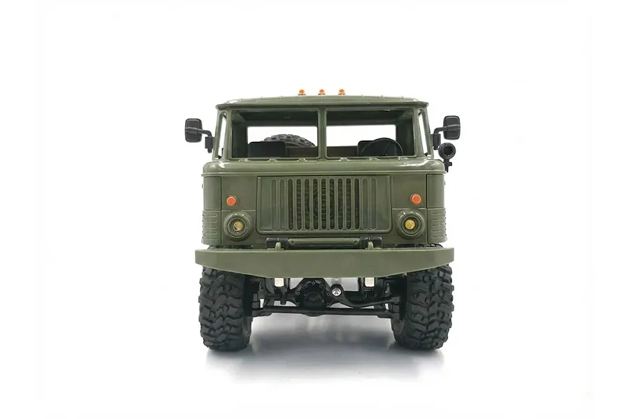 WPL B24 RC Military Truck Electric 4WD 1/16 Scale RTR - Green image 143088
