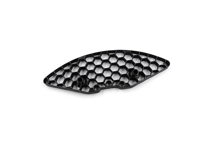 Yeah Racing Filaman Honeycomb 3D Bumper - Black image 143151
