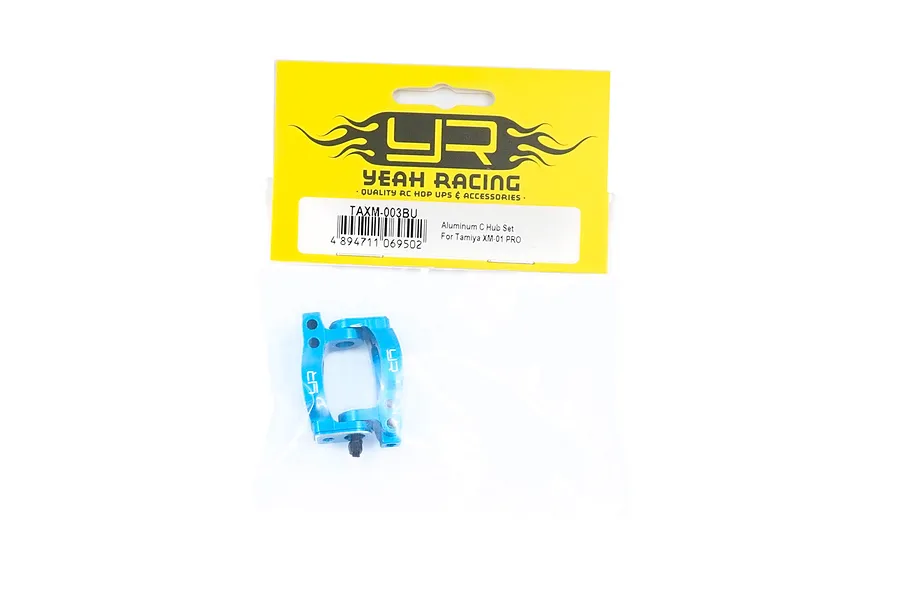 Yeah Racing Aluminium Front Hub Carriers (C-Hubs) 2Pcs - Blue image 143238