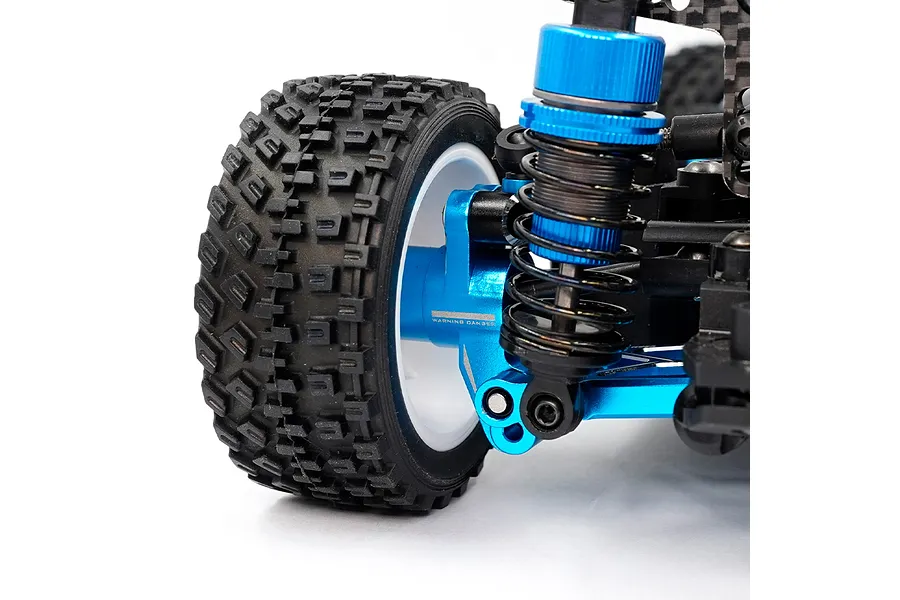 Yeah Racing Aluminium Rear Hubs 2Pcs - Blue image 3