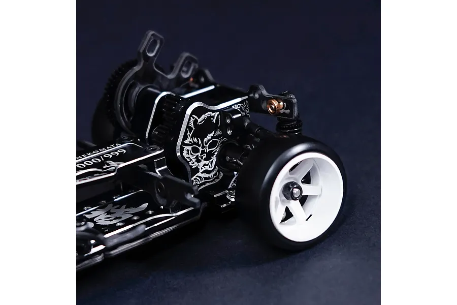 Onisiki Nekomata RC Drift Car Electric RWD 1/24 - 1/27 Adjustable Scale ARTR Kit image 143280