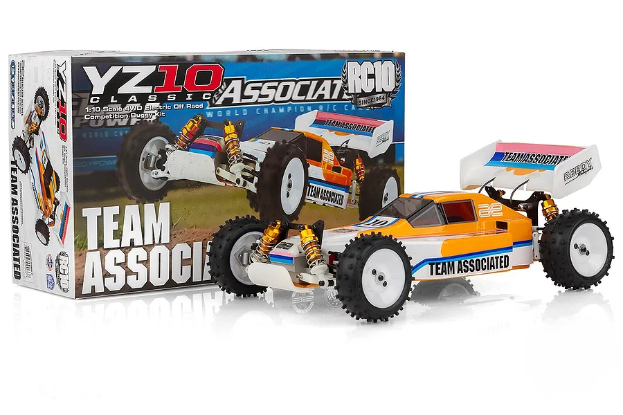 Team Associated YZ-10 Classic RC Buggy Electric 4WD 1/10 Scale Kit image 143322