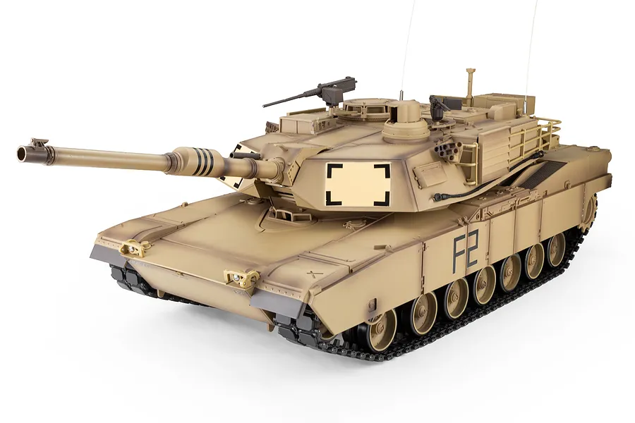 Heng Long USA M1A2 Abrams RC Tank Electric Tracked 1/16 Scale RTR image 143466