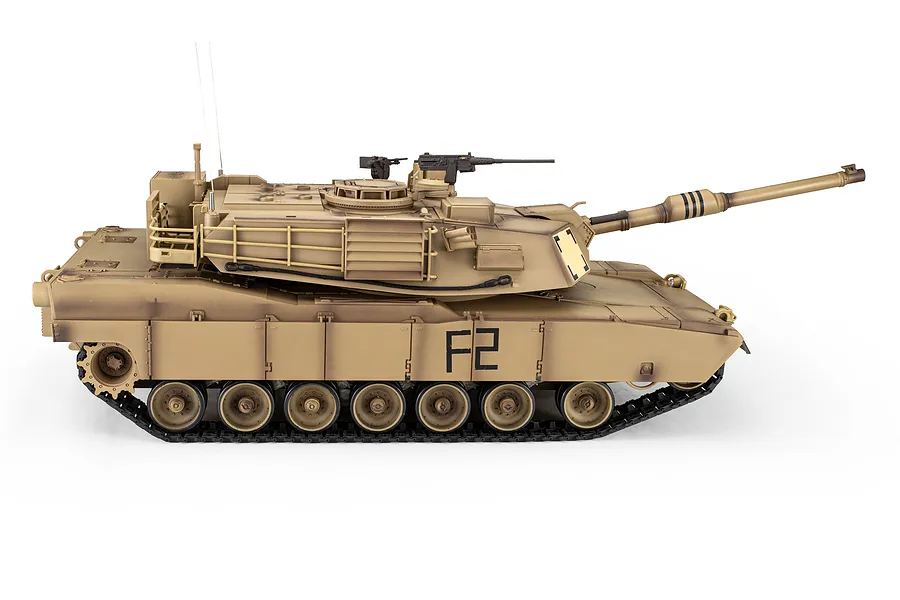 Heng Long USA M1A2 Abrams RC Tank Electric Tracked 1/16 Scale RTR image 143468