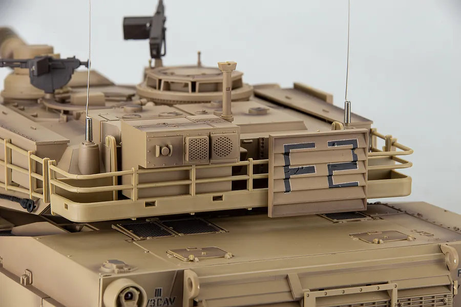Heng Long USA M1A2 Abrams RC Tank Electric Tracked 1/16 Scale RTR image 143474