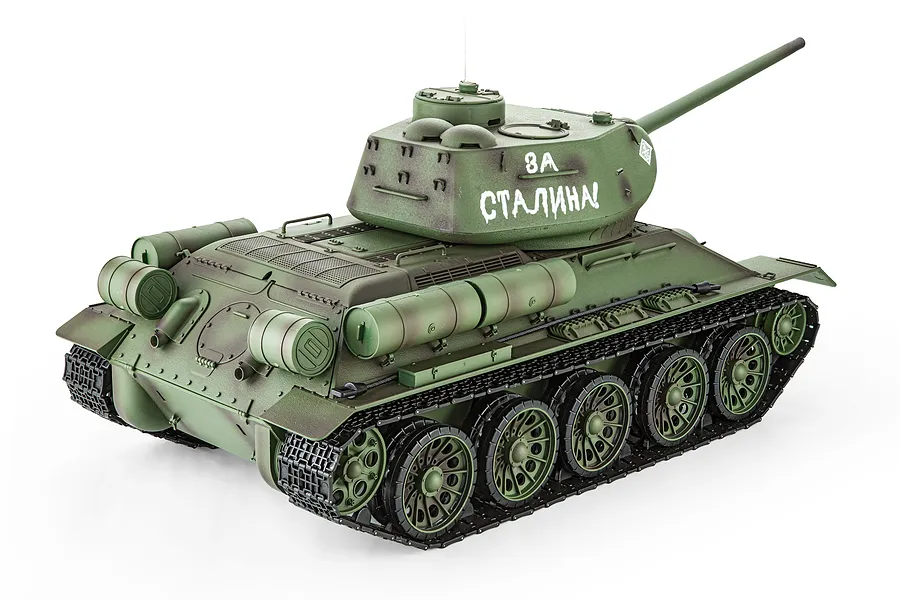 Heng Long Soviet Union T-34/85 RC Tank Electric Tracked 1/16 Scale RTR image 143722